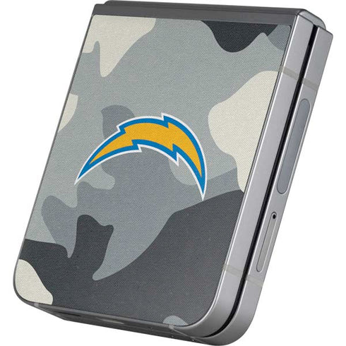 NFL Los Angeles Chargers Camo Galaxy Z Flip6 Skin